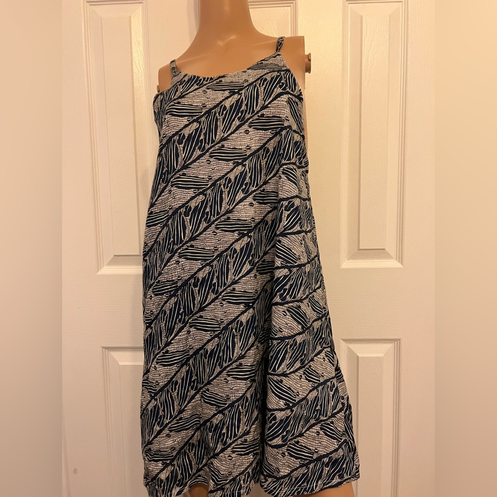 Blue beach dress